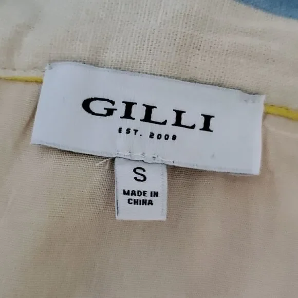 Gilli | Linen Button-down Skirt - Picture 6 of 7